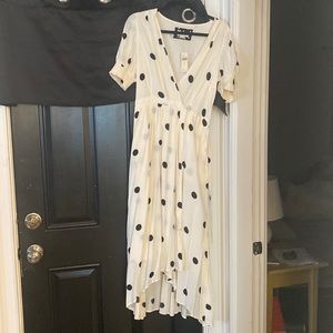 Anthropologie polka dot dress